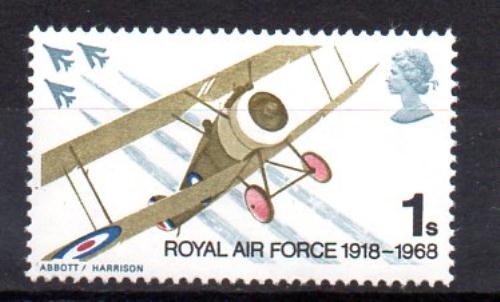 Англия 1968 год № Yvert 512 (**)